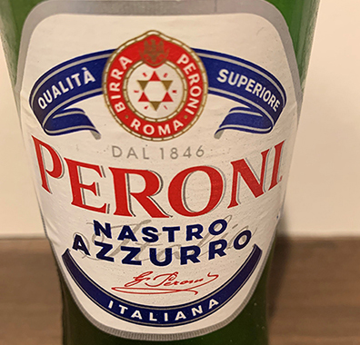 ペローニ ナストロアズーロ（イタリアンビール 小瓶）